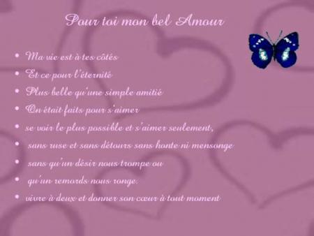 mon bel amour